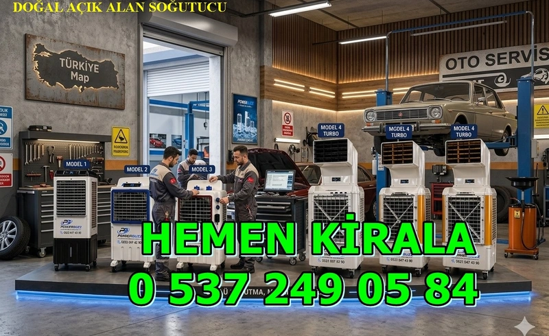 Otel Bahçesi Soğutma, Soğutucu ve Serinletme Sistemleri Nelerdir?