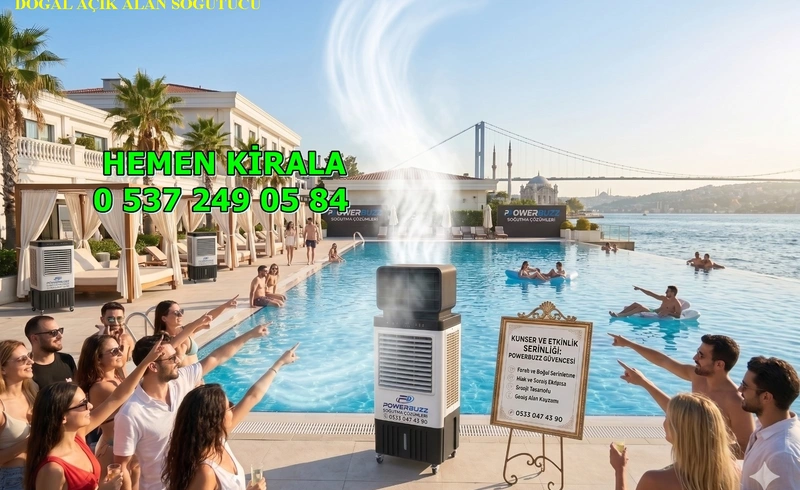 Otel Terası Soğutma, Soğutucu ve Serinletme Sistemleri Nelerdir?